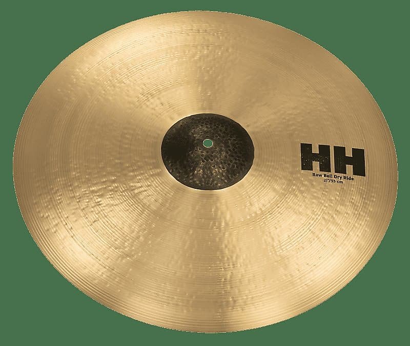 Cymbale ride sèche Sabian 12172 21" HH Raw Bell