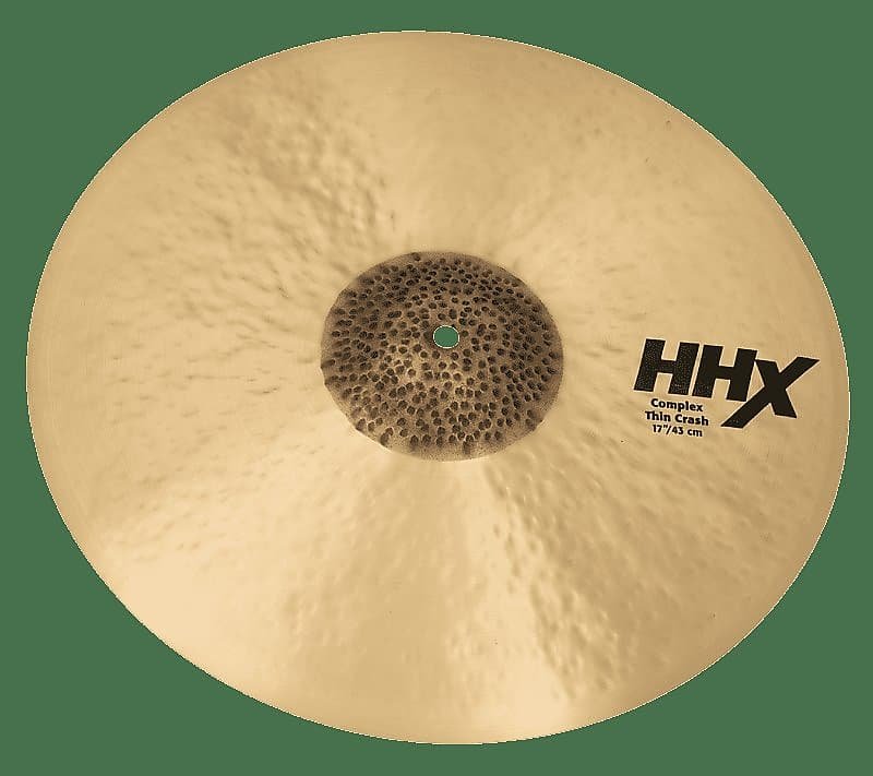 Cymbale crash fine complexe Sabian 11706XCN 17" HHX