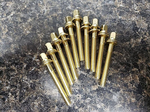 Brass 2" Tension Rods (Lot of 10)