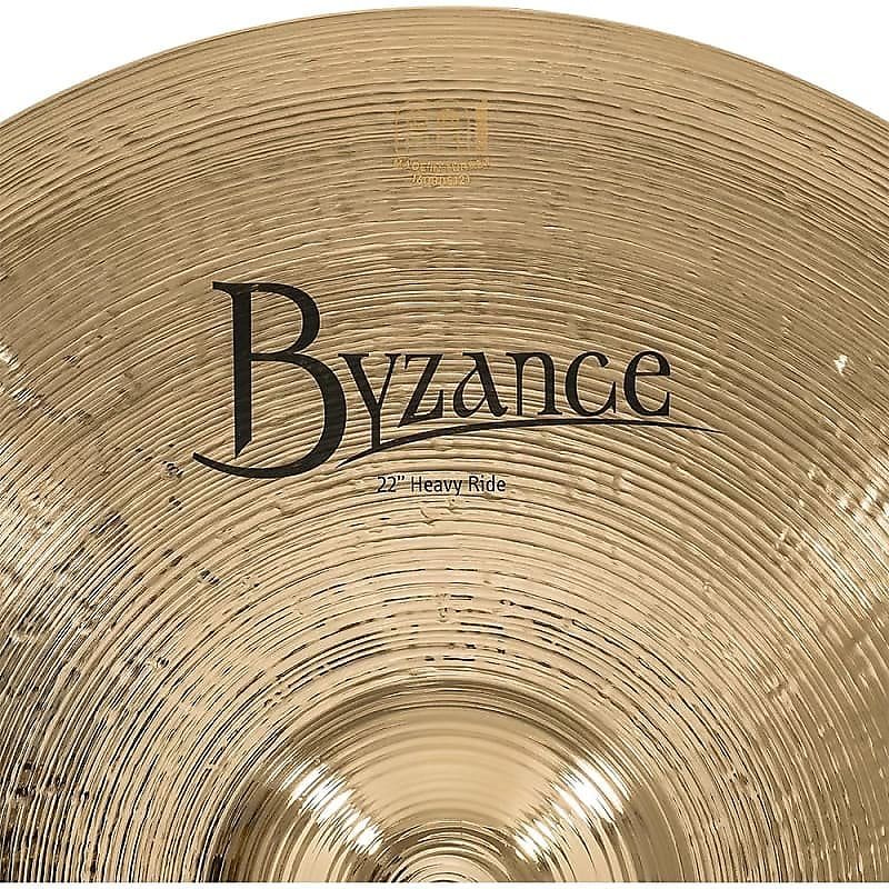 Meinl B22HR-B 22" Byzance Brilliant Heavy Ride Cymbal w/ Video Demo