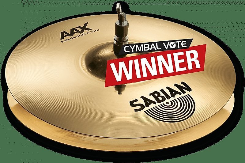 Cymbales Sabian 2140287XB 14" AAX Brilliant X-Plosion Hi-Hat (paire)