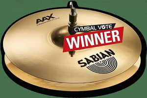Sabian 2140287XB 14" AAX Brilliant X-Plosion Hi-Hat (Pair) Cymbals