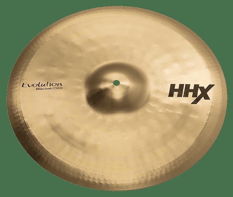 Sabian 11711XEB 17" HHX Brilliant Evolution Effeks Crash Cymbale