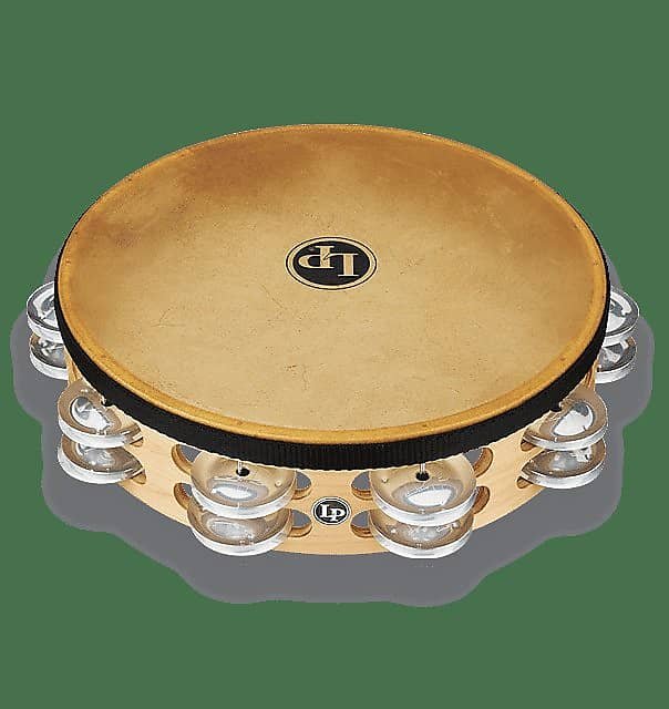 LP Latin Percussion LP384-AL Pro 10" Aluminum Double Row Headed Tambourine