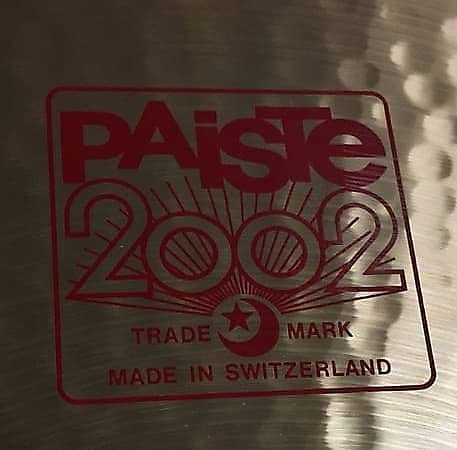 Paiste 24" 2002 Series Ride Cymbal *IN STOCK*