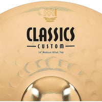 Meinl  Classics Custom CC14MH-B 14" Brilliant Medium Hihat, pair w/video demo