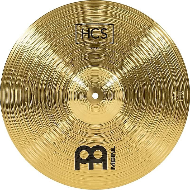 Meinl HCS141620 Set de cymbales complet 14", charleston 14", crash 16", ride 20"