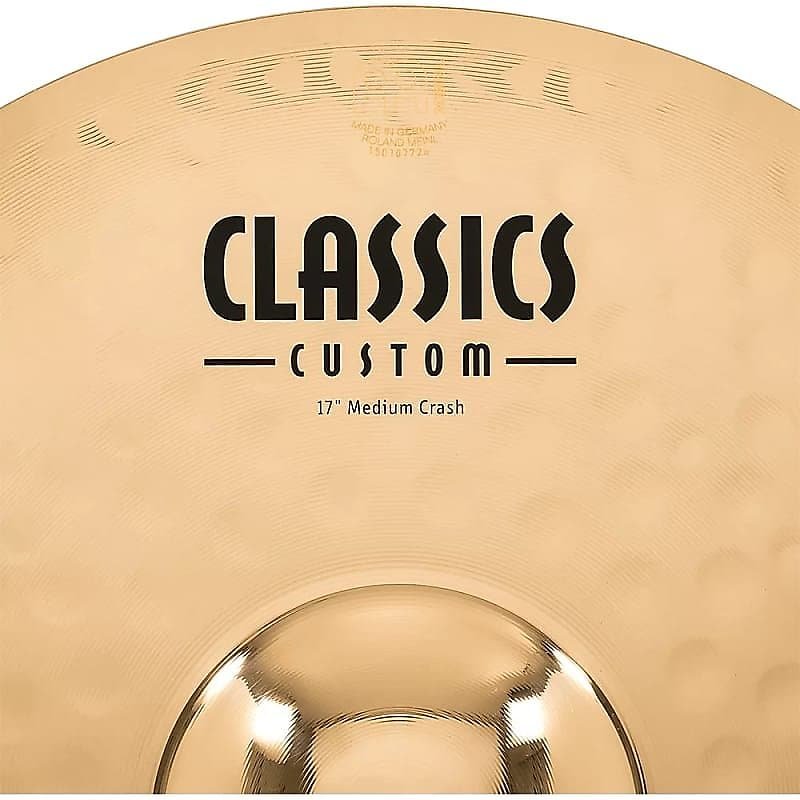 Meinl Classics Custom Brilliant CC17MC-B 17" Medium Crash Cymbal