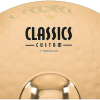 Meinl Classics Custom Brilliant CC17MC-B 17" Medium Crash Cymbal