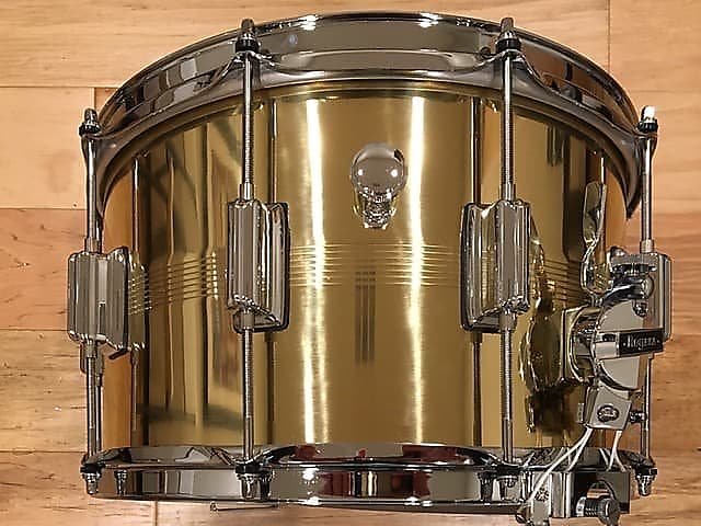 Rogers B7 Brass 8x14" Dyna-Sonic Snare Drum