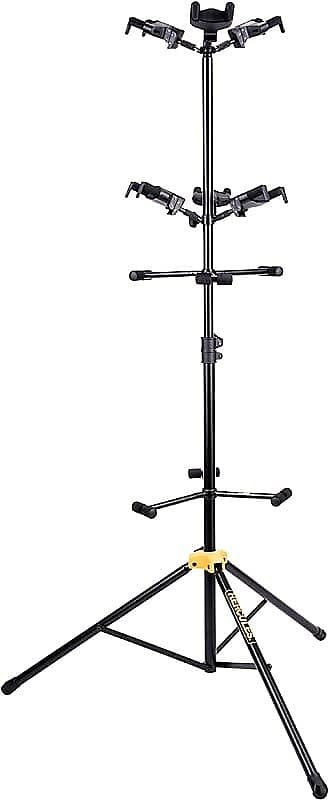 Support de présentation universel pour guitare Hercules GS526BPLUS PLUS, 6 pièces, avec poignée auto-agrippante