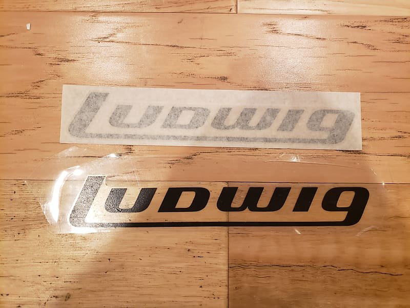 Ludwig Mid-70s کا سیاہ لوگو اسٹیکرLudwig Mid-70s کا سیاہ لوگو اسٹیکر  