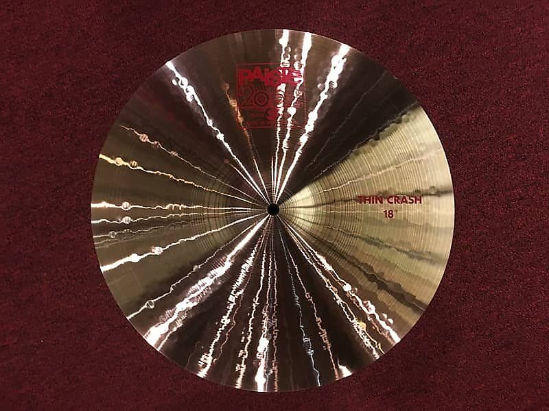 Paiste 18" 2002 Thin Crash Cymbal *IN STOCK*