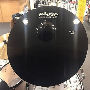 Paiste 17" Color Sound 900 Series Black Crash Cymbal *IN STOCK*