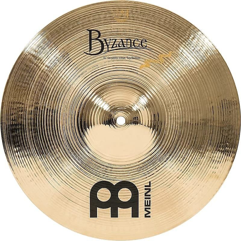 Meinl Byzance Brilliant B14SH-B 14" Serpents Hi Hats, pair