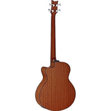 Ortega Guitars D538-4 Deep Series 5 Medium Scale Acoustic Bass Guitar w/ Video Link