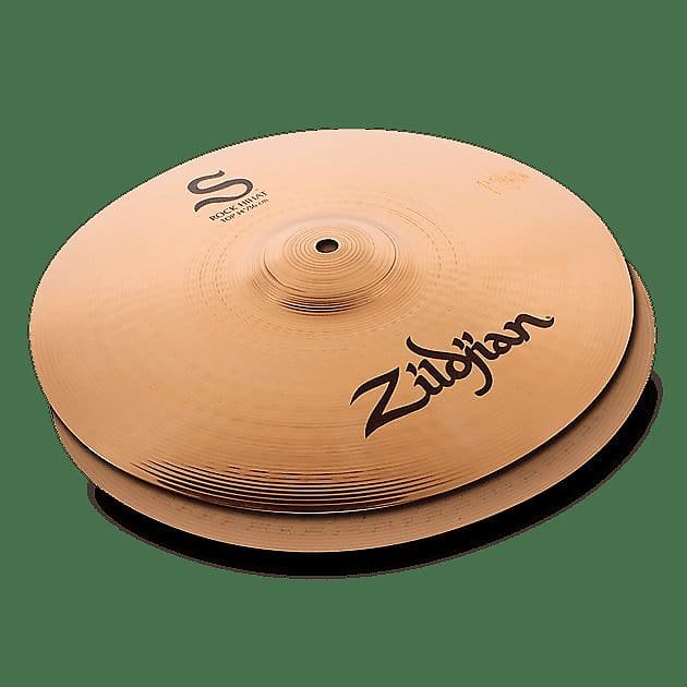 Par de platillos Zildjian S14RPR de 14" de la familia S Rock Hi-Hat con enlace de video