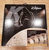 Zildjian KS5791 15/17/19/21 K Sweet Cymbal Pack