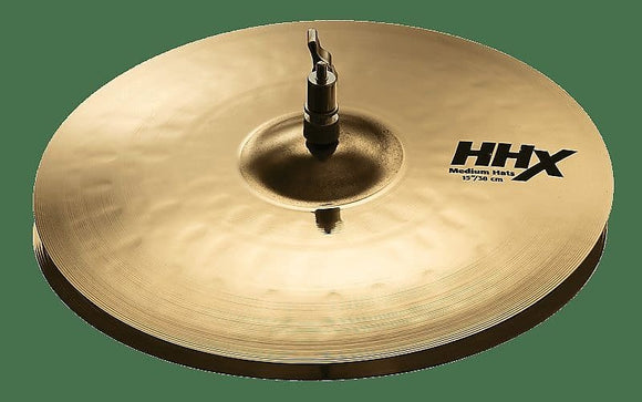 Sabian 11502XMB 15” HHX Brilliant Medium Hi-Hat (Pair) Cymbals