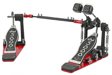 DW DWCP5002AH4 5000 Series Double Bass Drum Pedal-Single Chain