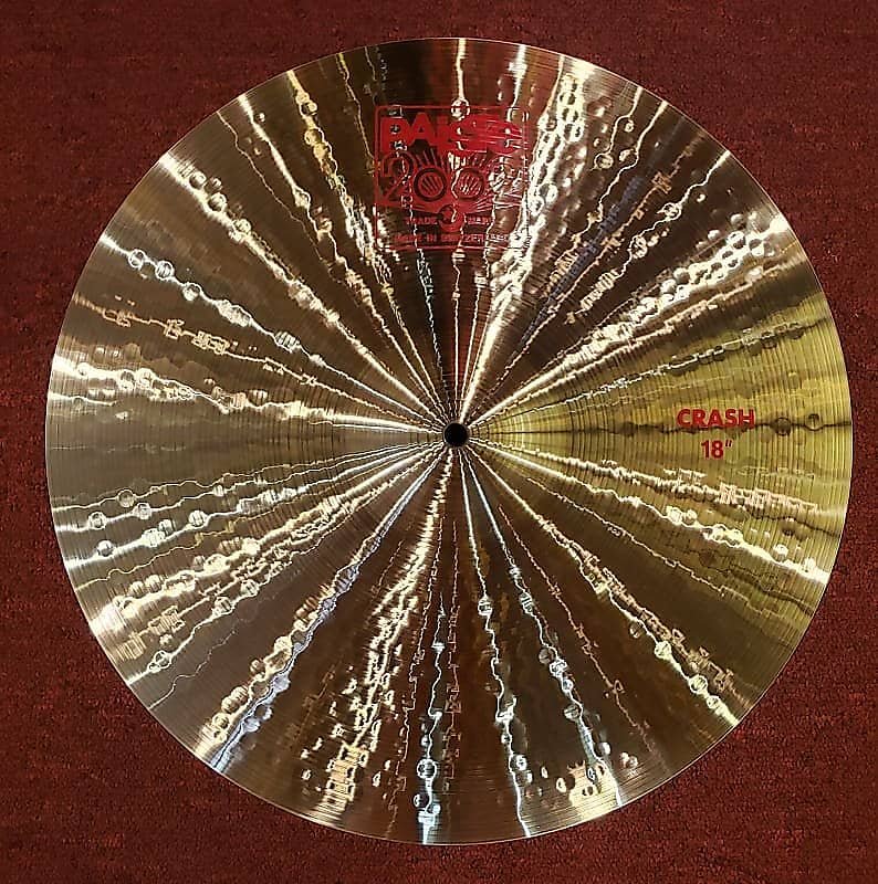 Cymbale Crash Paiste 18" Série 2002 *EN STOCK*