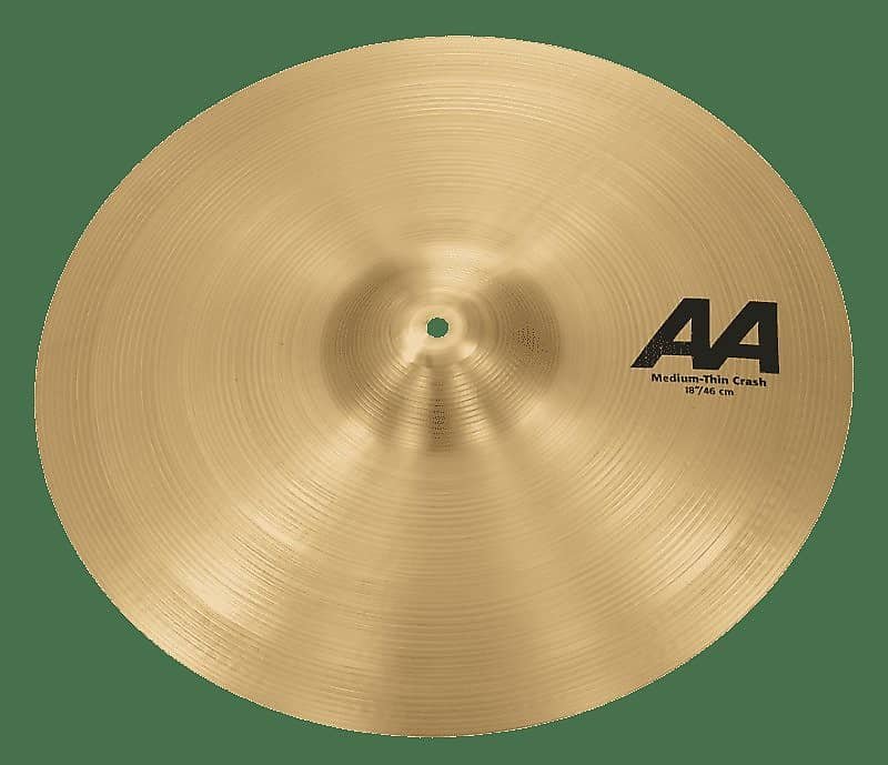 Sabian 21807 18" AA Medium-Thin Crash Cymbal