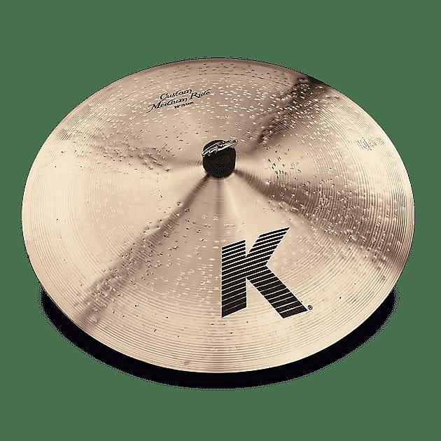 Cymbale ride Zildjian K0854 20" K Custom Medium avec lien vidéo