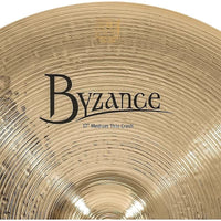 Meinl Byzance Brilliant B17MTC-B 17" Medium Thin Crash Cymbal