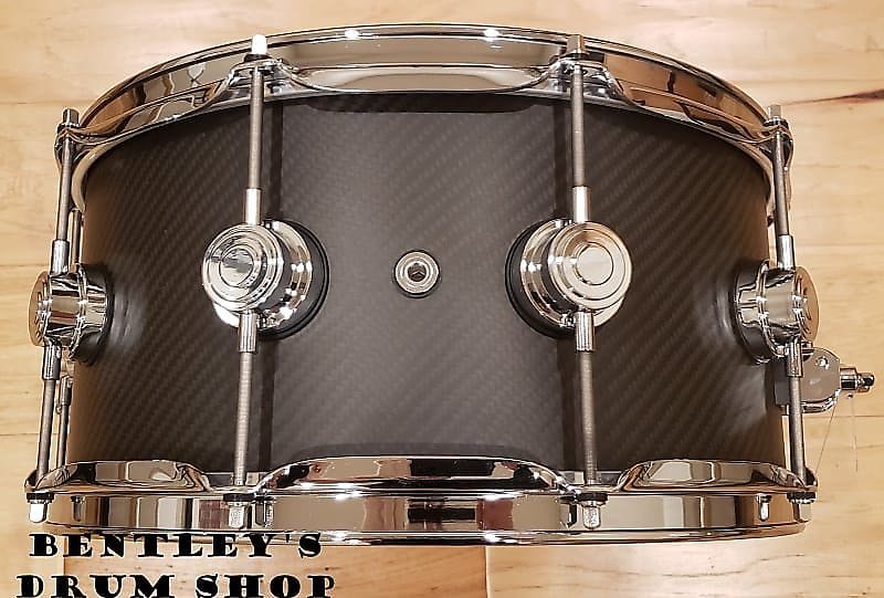 DW DRVF6514SVN 6.5x14 Collector s Series Carbon Fiber Snare Drum