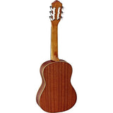 Ortega Guitars R122-1/4 Family Series Cedar Top 1/4-Size Nylon String Guitar w/ Gig Bag & Video Link