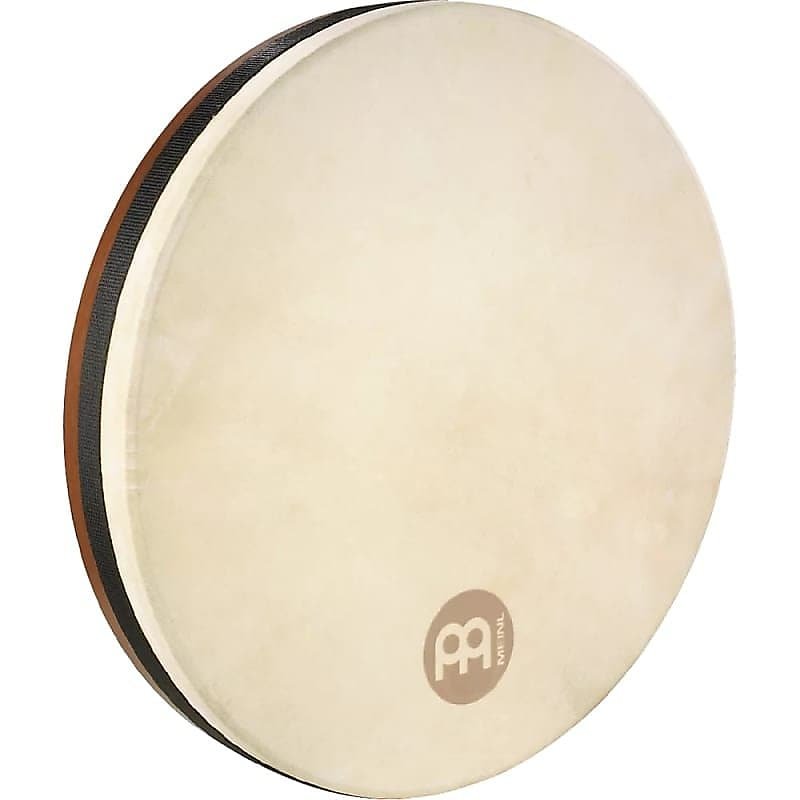 Meinl FD16BE Bendir 16" en peau de chèvre en chêne de Siam avec finition marron africain