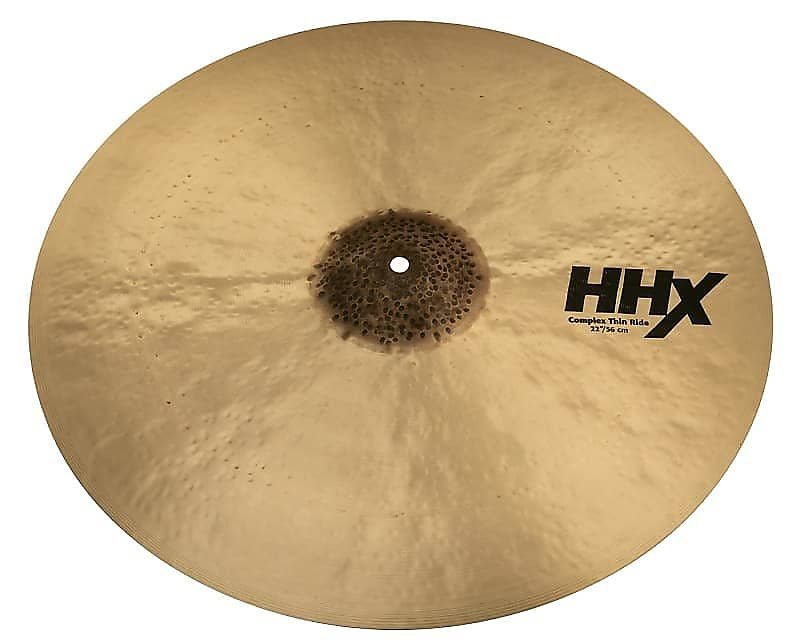 Cymbale ride fine complexe Sabian 12210XCN 22" HHX