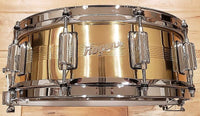 Caisse claire personnalisée Rogers 5x14" B7 Brass Dyna-Sonic