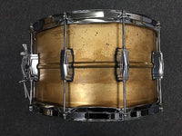 Ludwig LB484R Raw Brass Phonic 8x14" Snare Drum w/ Imperial Lugs