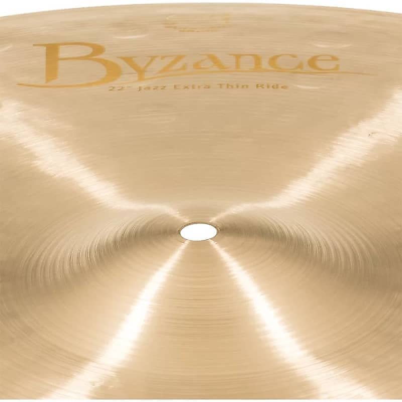 Meinl B22JMTR 22" Byzance Jazz Medium Thin Ride Cymbal w/ Video Demo