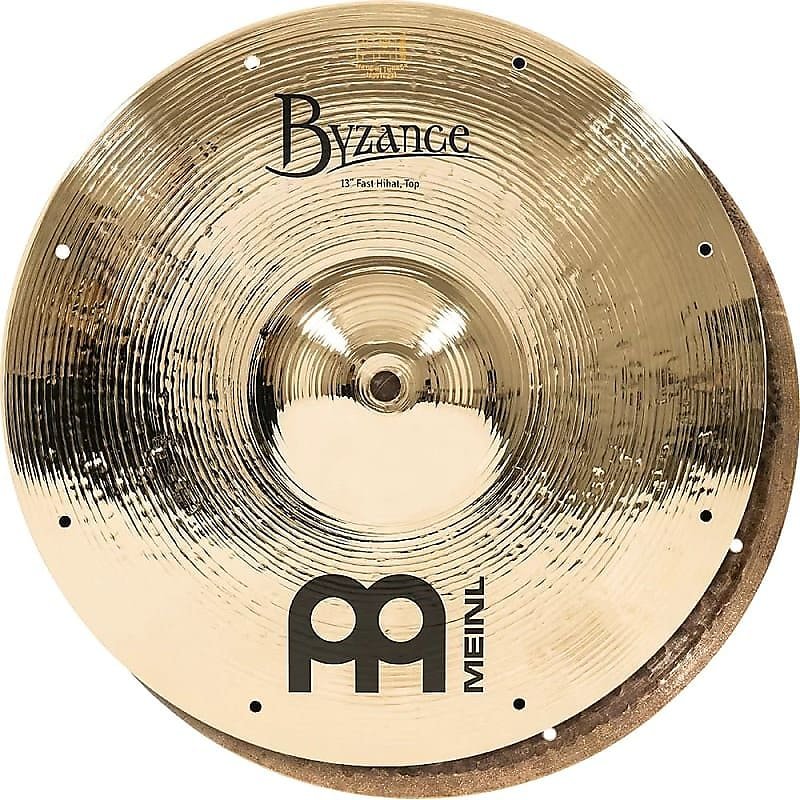 Meinl Byzance Brilliant B13FH 13" Fast Hi Hats, pair