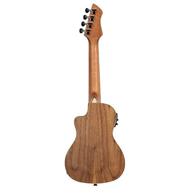 Ortega Guitars RUWN-CE Horizon Series Concert A/E Ukulele in Satin Natural w/ Gig Bag