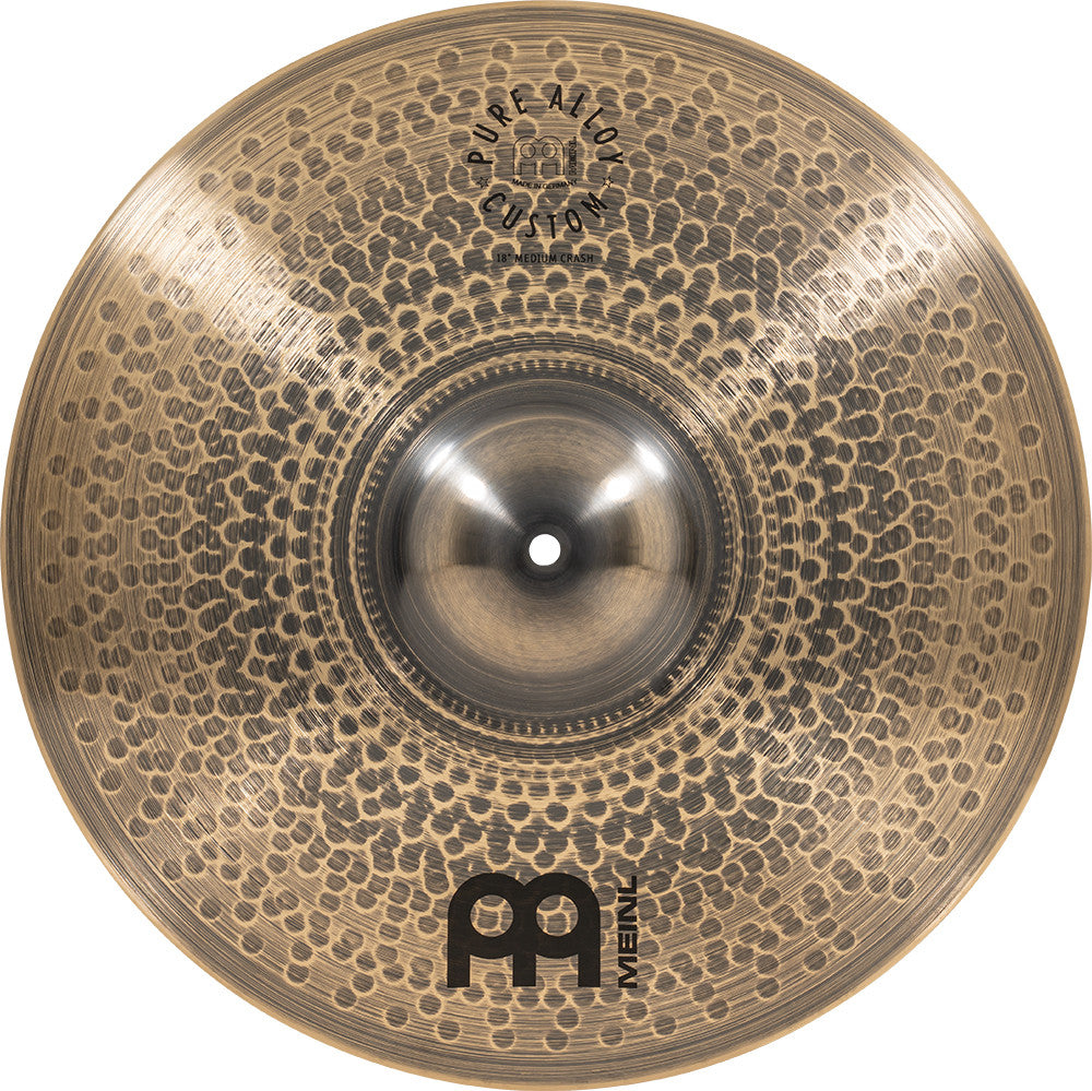 MEINL Cymbals Pure Alloy Custom Medium Crash - 18" PAC18MC