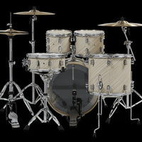 PDP Concept Maple 10/12/16/22" Drum Kit Set w/ Matching 5.5x14" Snare Drum in Twisted Ivory *IN STOCK*