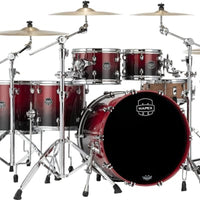 Kit de batterie Mapex Saturn Studioease Fast 10/12/14/16//22" en Scarlet Fade *EN STOCK*