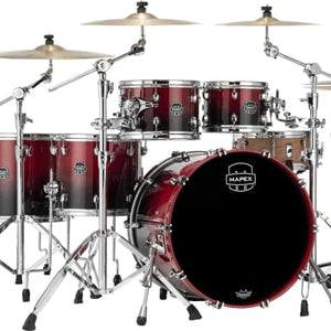 Mapex Saturn Studioease Fast 10/12/14/16//22" Drum Set Kit in Scarlet Fade *IN STOCK*