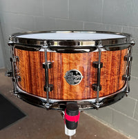 Doc Sweeney "Bert" Etimoe 6x14" Snare Drum in High Gloss Poly w/ Black Nickel Hardware